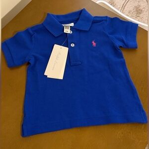 Ralph Lauren 6M cotton polo short sleeved shirt